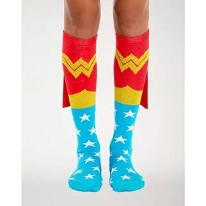 Caped Wonder Woman Socks - DC Comics